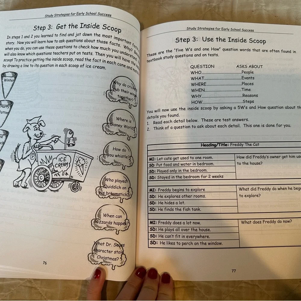 Study strategies for early school success- grades 3-6- NEW! - Picture 7 of 10